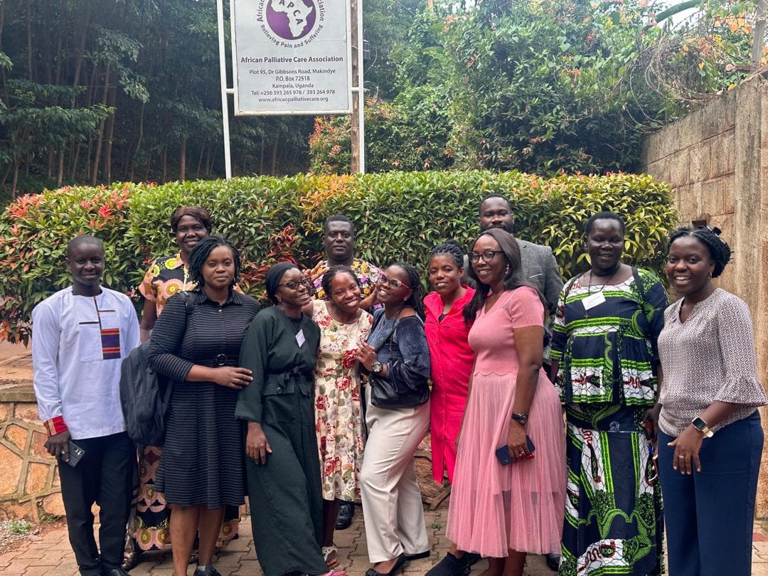 Ifeoma Nehemiah at Hospice Africa Uganda